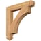 Ekena Millwork Westlake Arts & Crafts Smooth Bracket, Western Red Cedar, 3 1/2"W x 24"D x 24"H BKT04X24X24WTL03SWR - alternate 1